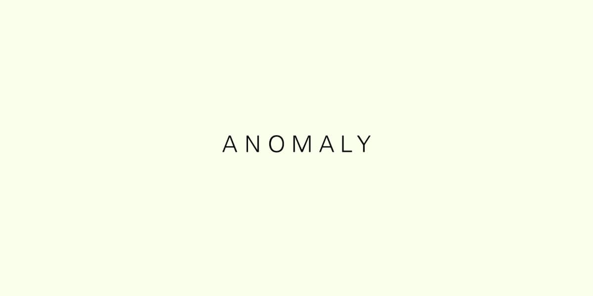 ANOMALYの写真